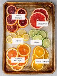 how to make dried dehydrated citrus