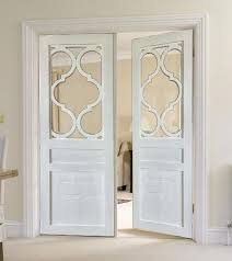 Antique White French Door Custom Built