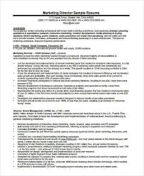 For 50 Year Olds Marketing Resume Professional Resume