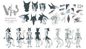 The Official Reference Sheet of Sergals - Part 1 by mick39 -- Fur Affinity  [dot] net
