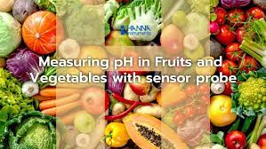 mering ph in fruits and vegetables