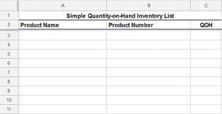 Free Inventory Template How To Track And Count Physical
