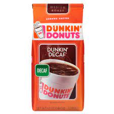 Any drink at dunkin' that has more than two words in its name is not worth it if you're trying to balance calories and caffeine. Dunkin Donuts Coffee Ground Dunkin Decaf 12 Oz 340 2 G