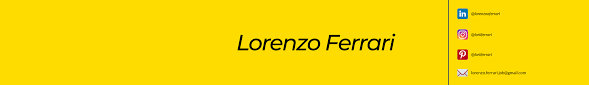 Lorenzo has 5 jobs listed on their profile. Lorenzo Ferrari On Behance