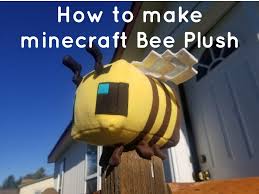 If a bee stings you, it will die. How To Make Minecraft Bee Plush Diy Gameplayerr