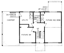 House Plan 96221 Retro Style With 875