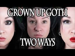 goth gothic makeup tutorial