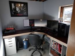 The desk is 63 inches wide giving you plenty of room for your. Want To Build A Custom Computer Desk Buildapc