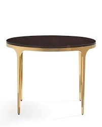 Uriel Gold Glass Dining Table
