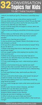 115 fun conversation starters for kids