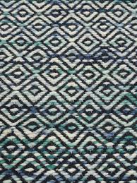 hugo dark teal 160 x 230 cm wool rug