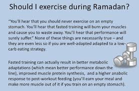 The Ramadan Nutrition And Workout Plan For Success Www