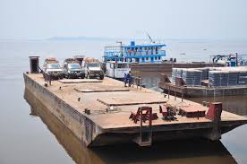 The brazzaville to kinshasa river crossing is known to be quite disorganised and unpleasant there are two options for crossing the river. Ferry Boat Kinshasa Africa Geographic