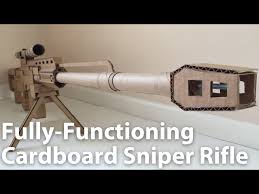 cardboard sniper tutorial in