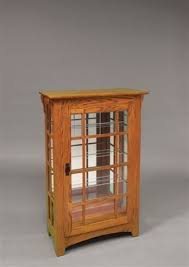 Shop wayfair for the best small glass door cabinet. Small Mission Curio Cabinet With Mullions From Dutchcrafters Amish