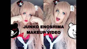 junko enoshima cosplay makeup you