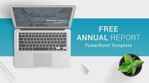 Free Download Annual Report Powerpoint Template For Presentations