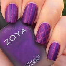 rapunzel inspired nails using zoya