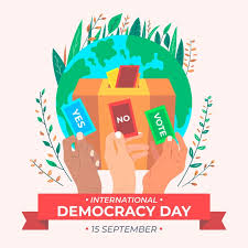In 2007 the united nations general assembly resolved to observe 15 september as the international day of democracy—with the purpose of promoting and upholding the principles of democracy—and invited all member states and organizations to commemorate the day in an appropriate manner that. Free Vector International Day Of Democracy Celebration
