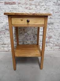 Vintage Pine Side Table 1930s For