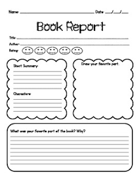 Book Report   worksheet by Leyla Chelik Thesis write up stipend WORKSHEETS  My Curious George Book Report