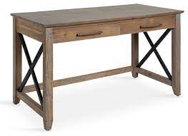 70 list price $605.88 $ 605. Mcgovern 2 Drawer Wood Desk Natural 47x23 5x29 5 Farmhouse Desks And Hutches By Uniek Inc Houzz