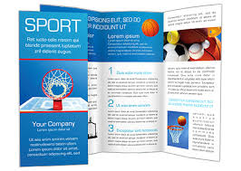 Basketball Brochure Template Design Id 0000000783