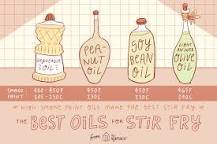 What is the best oil to cook stir-fry with?