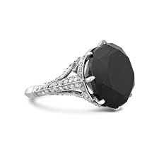 19 carat black diamond ring 2069 13