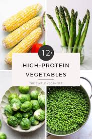 12 high protein vegetables veggie