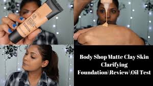 body matte clay skin clarifying