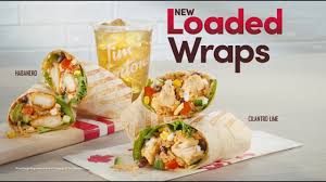 tim hortons new loaded wraps you