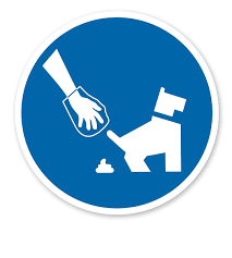 Schild verbot verboten rauchverbot hinweis. Gebotszeichen Hundekot Entfernen Praxisbewahrt