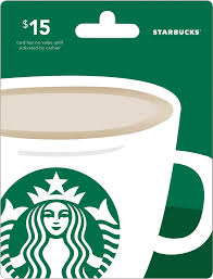 Like a $5 gift card to banana republic. Starbucks 15 Gift Card Starbucks 15 Best Buy