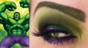the avengers eye makeup jangsara hulk