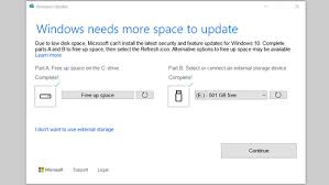 Enter the following command into the search box: Free Up Drive Space In Windows