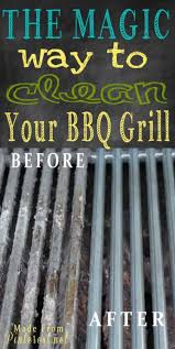 cleaning bbq grills the magic way