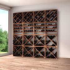 Wooden Wine Rack System Cube 50