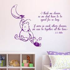 winnie the pooh wall decal quote i