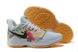 98 list price $24.98 $ 24. Nike Zoom Pg 1 Paul George Men Basketball Shoes White Flower Balck 878628 Sepsport