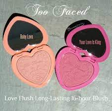 too faced love flush long lasting blush