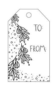 Free Printable Holiday Tags Gift Tags Holiday Labels By Art With Ali