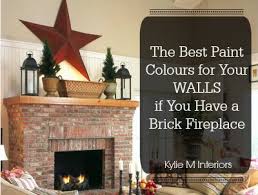 brick fireplace red brick fireplaces