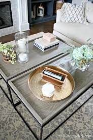 diy square big wood coffee table for