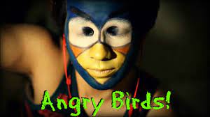 angry birds makeup tutorial