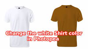 how to change the white shirt color in