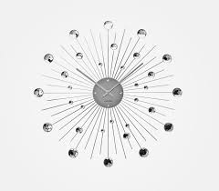 Mid Century Modern Wall Clock