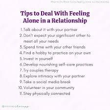 why you feel alone in your relationship