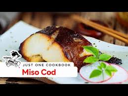 black cod with miso recipe