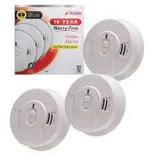 Open mounting design for easy installation with side. Kidde 10 Year Worry Free Sealed Battery Smoke Detector With Ionization Sensor 6 Pack 21029885 6 The Home Depot
